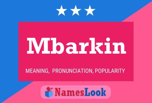 ملصق اسم Mbarkin