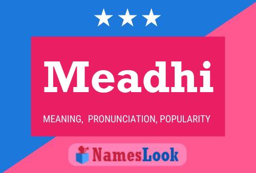 ملصق اسم Meadhi