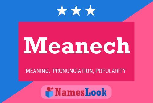 ملصق اسم Meanech