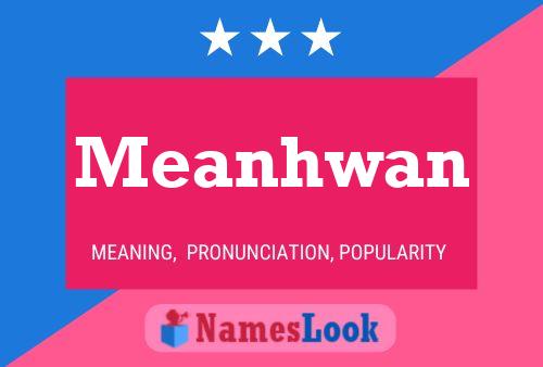 ملصق اسم Meanhwan