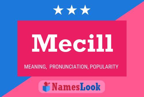 ملصق اسم Mecill