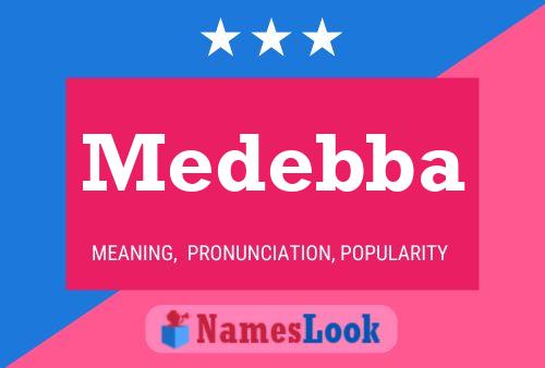 ملصق اسم Medebba