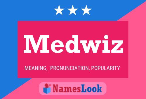 ملصق اسم Medwiz