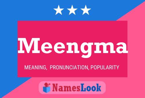 ملصق اسم Meengma