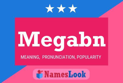 ملصق اسم Megabn