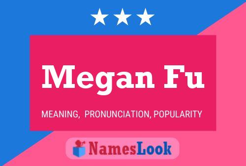 ملصق اسم Megan Fu