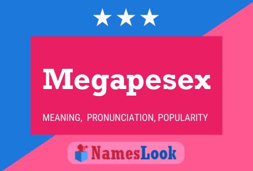 ملصق اسم Megapesex