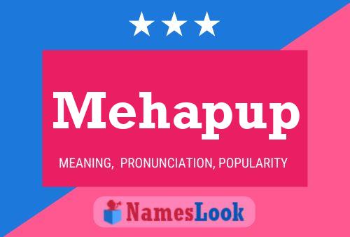 ملصق اسم Mehapup