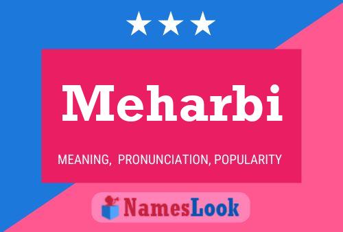 ملصق اسم Meharbi