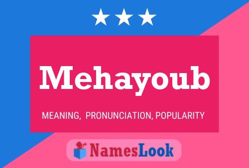 ملصق اسم Mehayoub