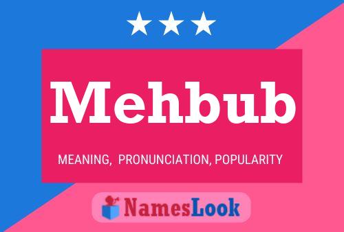 ملصق اسم Mehbub