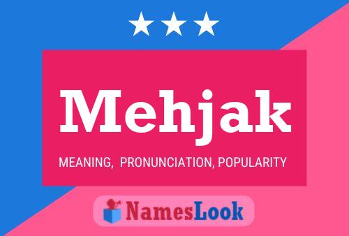 ملصق اسم Mehjak