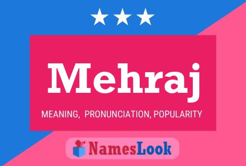 ملصق اسم Mehraj