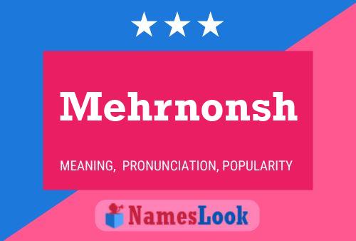 ملصق اسم Mehrnonsh