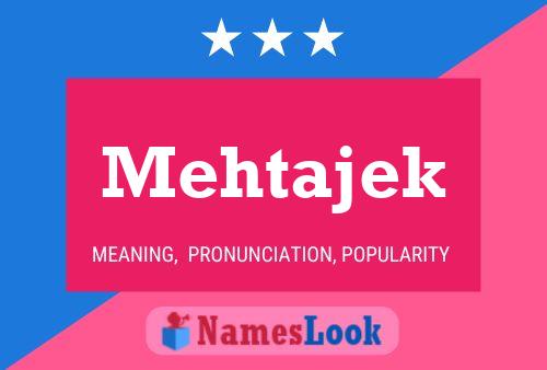 ملصق اسم Mehtajek