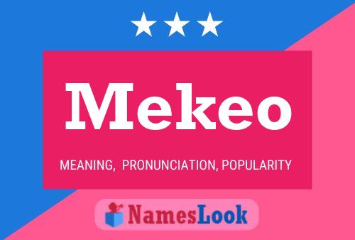 ملصق اسم Mekeo