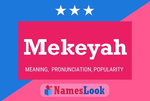 ملصق اسم Mekeyah