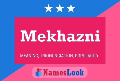 ملصق اسم Mekhazni