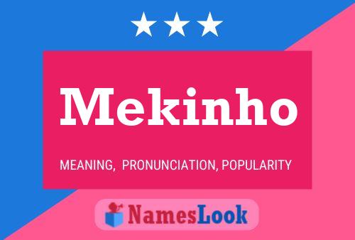 ملصق اسم Mekinho