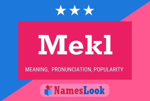 ملصق اسم Mekl