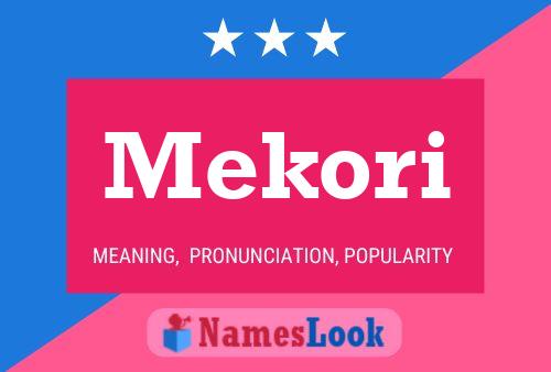 ملصق اسم Mekori