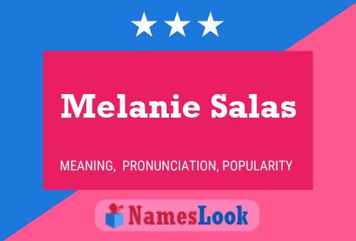 ملصق اسم Melanie Salas