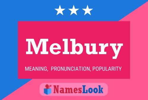 ملصق اسم Melbury