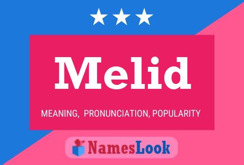 ملصق اسم Melid