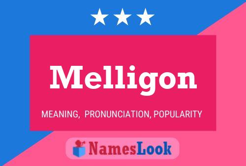 ملصق اسم Melligon