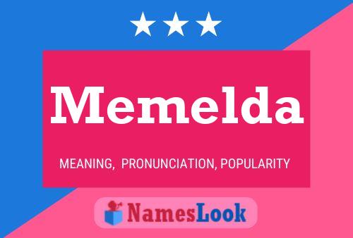 ملصق اسم Memelda