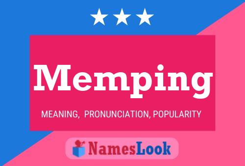 ملصق اسم Memping