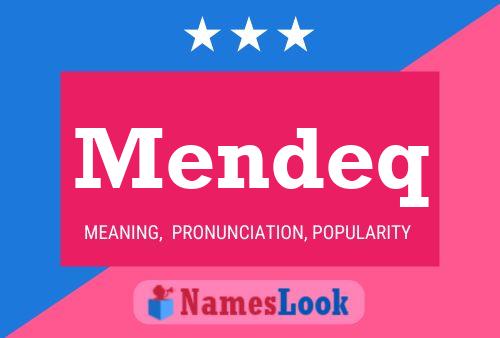 ملصق اسم Mendeq