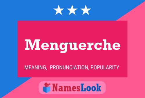 ملصق اسم Menguerche