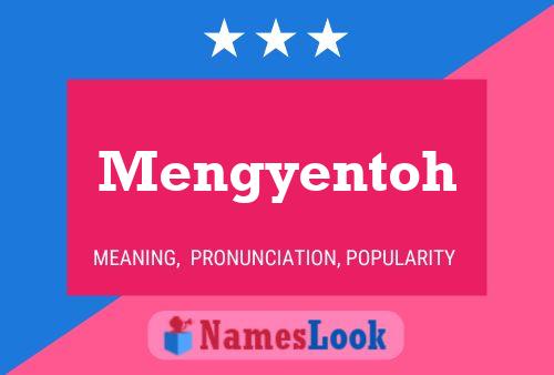 ملصق اسم Mengyentoh