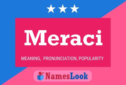 ملصق اسم Meraci