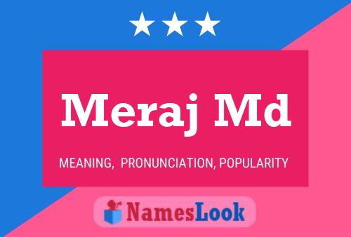 ملصق اسم Meraj Md