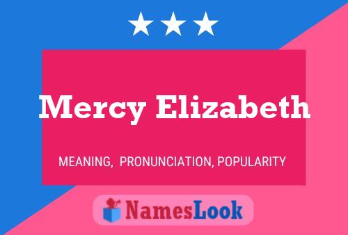 ملصق اسم Mercy Elizabeth