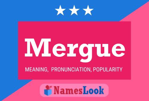 ملصق اسم Mergue