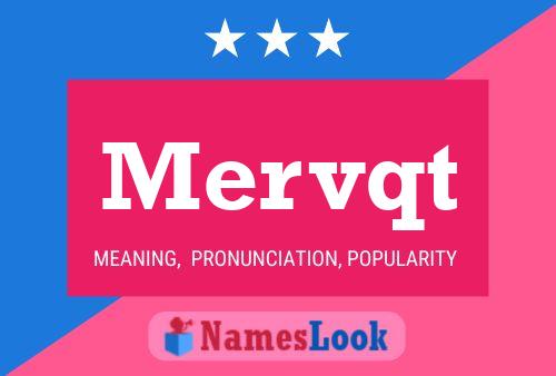 ملصق اسم Mervqt