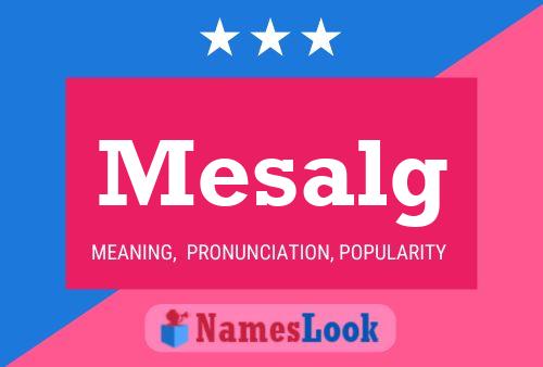 ملصق اسم Mesalg