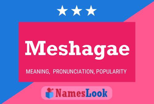 ملصق اسم Meshagae