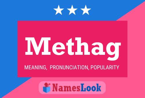 ملصق اسم Methag