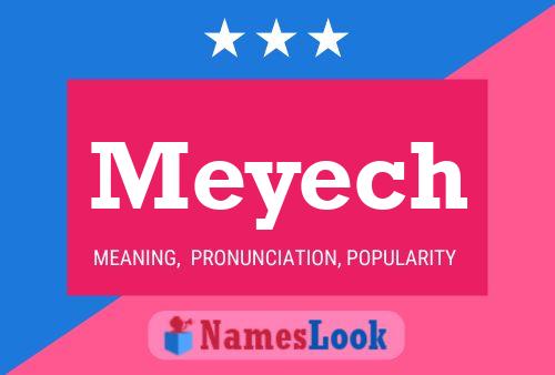 ملصق اسم Meyech