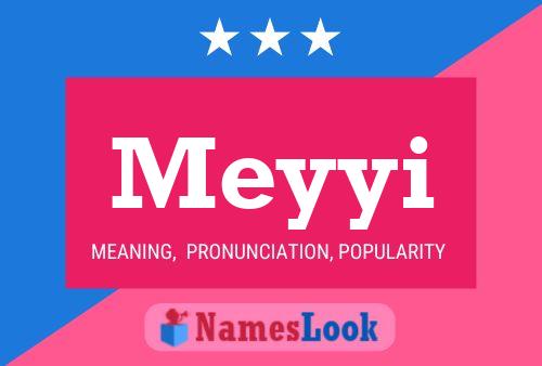 ملصق اسم Meyyi