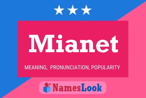 ملصق اسم Mianet