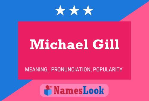 ملصق اسم Michael Gill