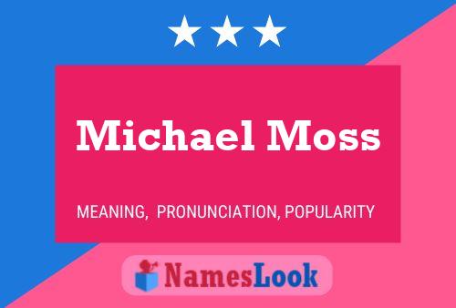 ملصق اسم Michael Moss