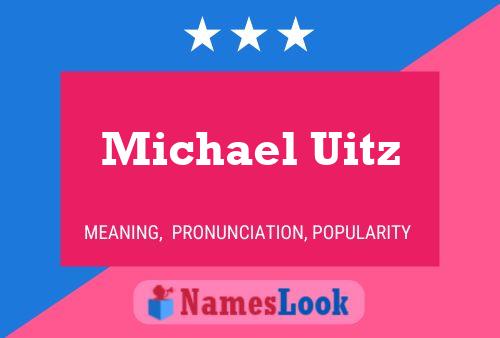 ملصق اسم Michael Uitz