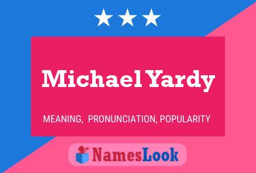 ملصق اسم Michael Yardy