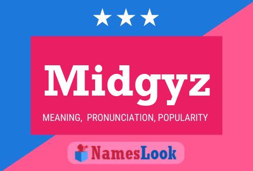 ملصق اسم Midgyz